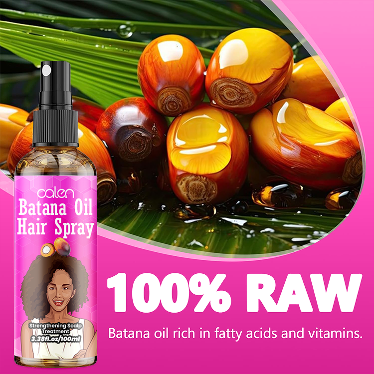 Luxfume 100Ml Anti Loss Treatment Natural Raw Batana Oil Hair Spray,oalen cosmetics