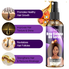 Oalen 100Ml Custom Label Hair Regrowth Treatment Raw Batana Oil Spray,MY SHOP