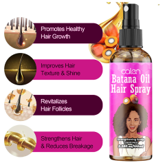 Luxfume 100Ml Anti Loss Treatment Natural Raw Batana Oil Hair Spray,oalen cosmetics