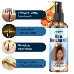 Luxfume 100Ml Anti Hair Loss Strengthen Raw Batana Oil Spray,oalen cosmetics