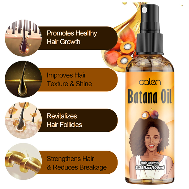 100Ml Luxfume Natual Promotes Hair Growth Batana Oil Spray For Hair,MY SHOP