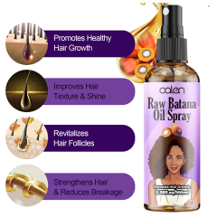 Oalen 100ml OEM Strengthen Nourishing Essential Batana Hair Oil Spray,MY SHOP