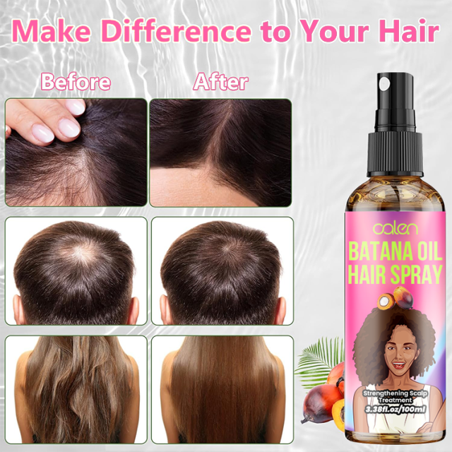 Oalen 100Ml Private Label Organic Natural Raw Batana Oil Hair Spray,MY SHOP