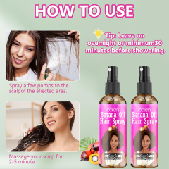 Luxfume 100Ml Anti Loss Treatment Natural Raw Batana Oil Hair Spray,oalen cosmetics