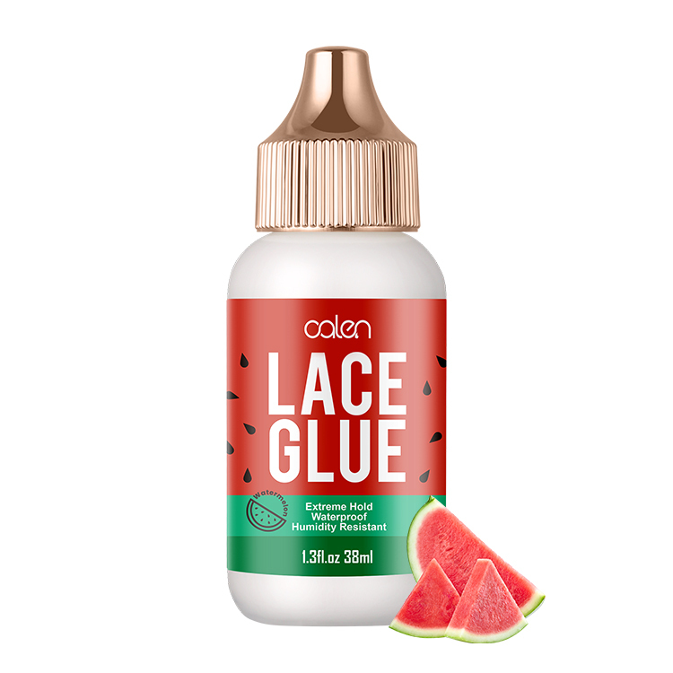 Oalen OEM 38ml Watermelon Sweatproof Waterproof Lace Wig Glue Adhesive,oalen cosmetics
