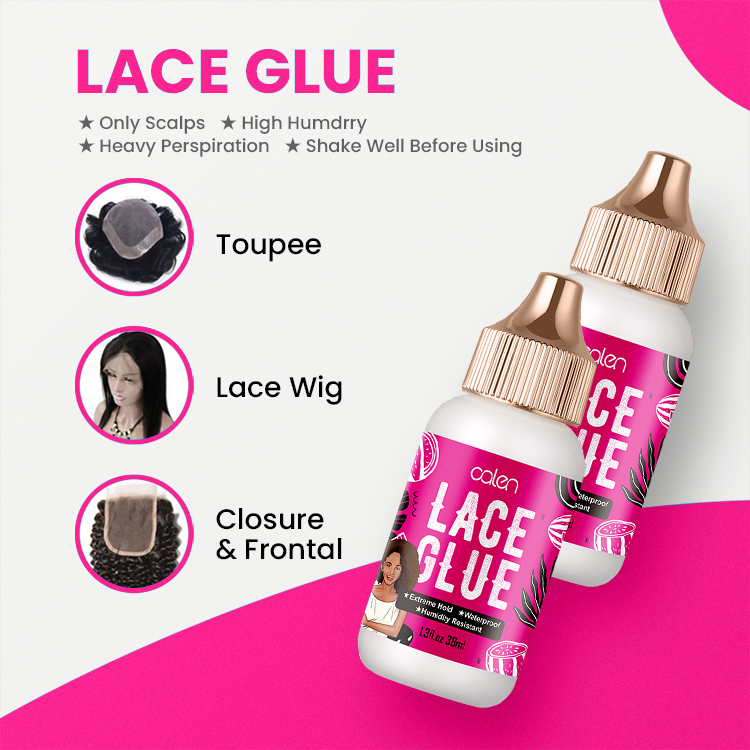 Oalen 38Ml Watermelon Sweatproof Waterproof Lace Wig Glue Adhesive,oalen cosmetics
