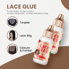 Luxfume 38ml Watermelon Lace Adhesive Strong Hold Waterproof Wig Glue,oalen cosmetics