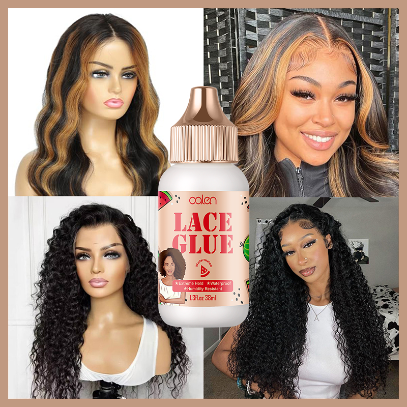 Luxfume 38ml Watermelon Lace Adhesive Strong Hold Waterproof Wig Glue,oalen cosmetics