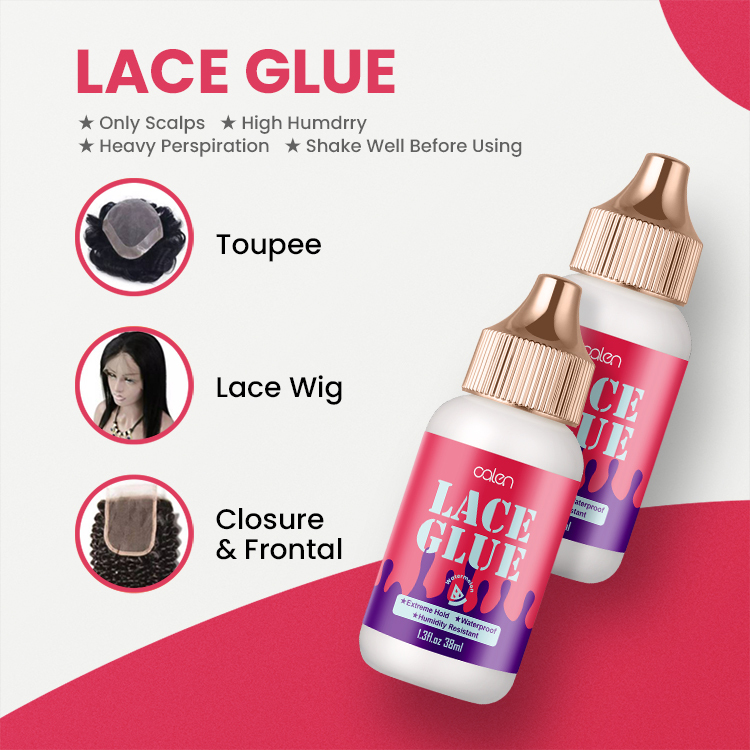 Oalen 38ml Private Label Watermelon Sweatproof Lace Wig Glue Adhesive,oalen cosmetics