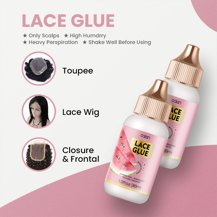 38ml Oalen ODM Watermelon Scented Long Lasting Lace Hair Glue Adhesive,MY SHOP
