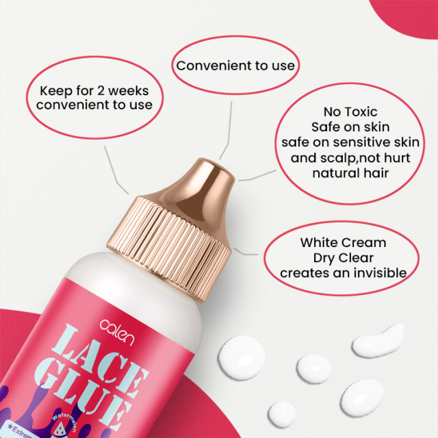 Oalen 38ml Private Label Watermelon Sweatproof Lace Wig Glue Adhesive,oalen cosmetics