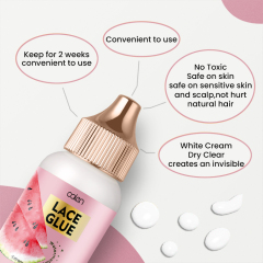 38ml Oalen ODM Watermelon Scented Long Lasting Lace Hair Glue Adhesive,MY SHOP
