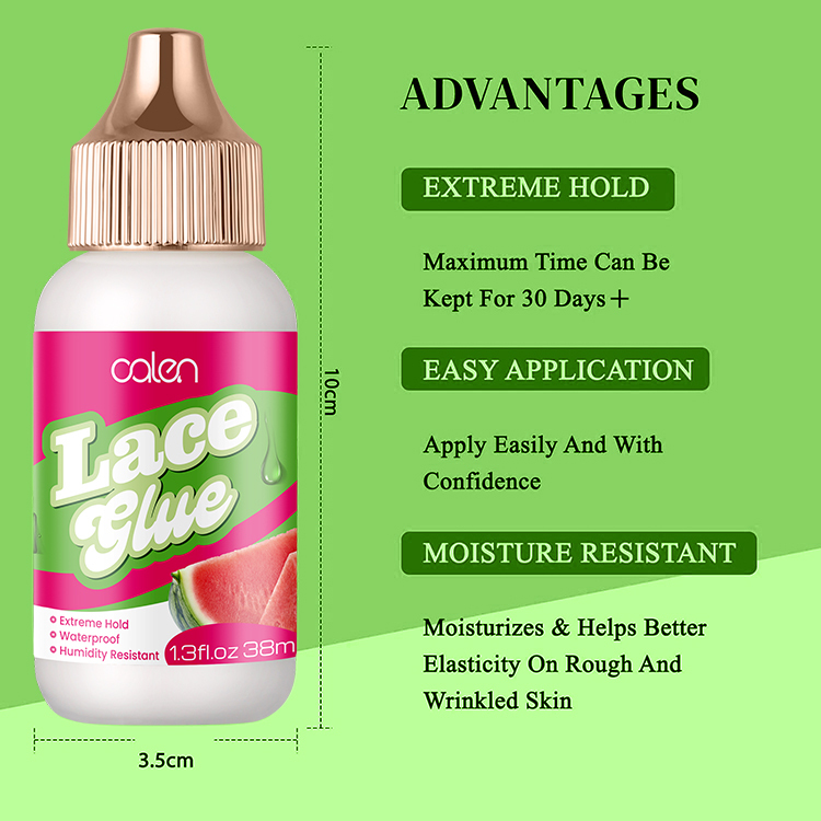 Luxfume 38Ml Custom Logo Sweat Resistant Watermelon Scented Lace Glue,MY SHOP
