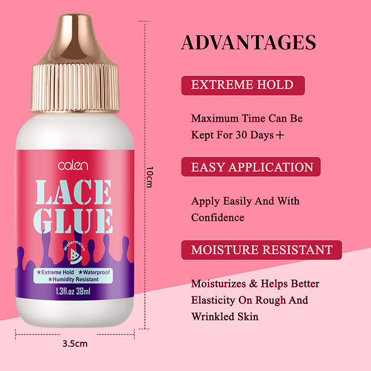 Oalen 38ml Private Label Watermelon Sweatproof Lace Wig Glue Adhesive,oalen cosmetics