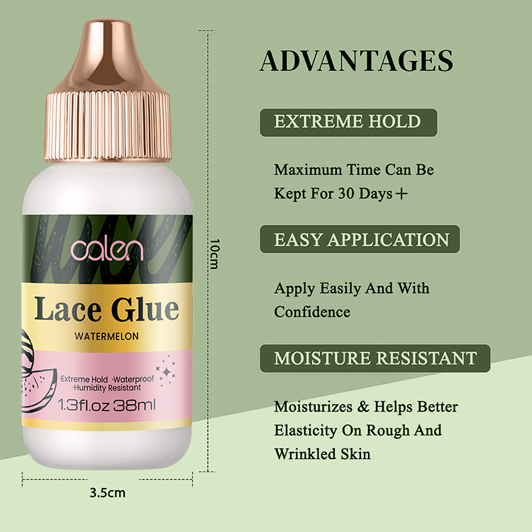 Oalen 38ml ODM Waterproof Strong Hold Watermelon Scented Wig adhesive,MY SHOP