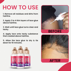 Oalen 38ml Private Label Watermelon Sweatproof Lace Wig Glue Adhesive,oalen cosmetics