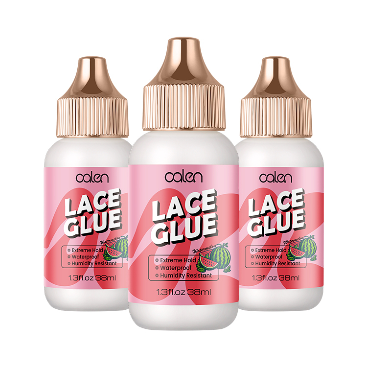 Oalen 38ml OEM Watermelon Long Lasting Hold Invisible Wig Lace Glue,oalen cosmetics