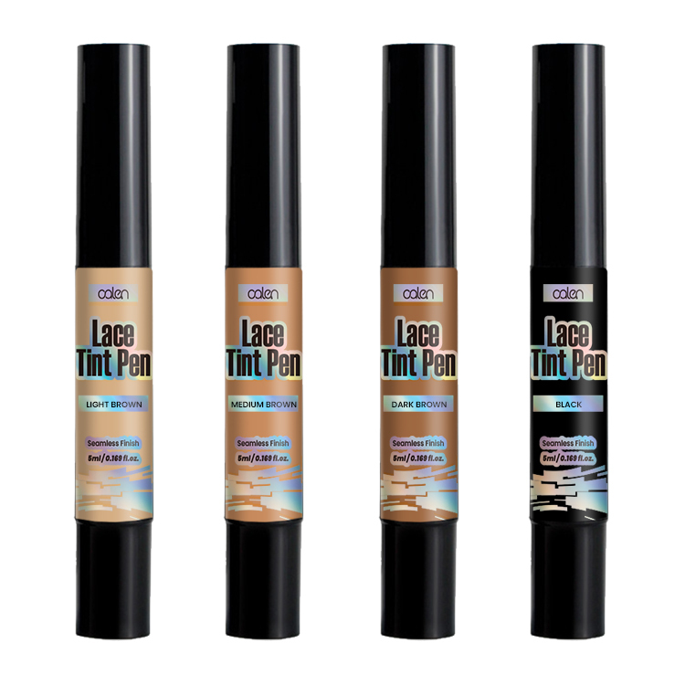 Oalen 5Ml Wig Tint 4 Colors Light Brown Lace Hair Dye Tinted Pen,oalen cosmetics