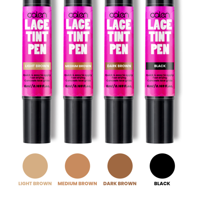 Oalen 5ml 4 Colors Lace Tinted Pen Wig Lace Sweatproof Wig Tint Pen,MY SHOP