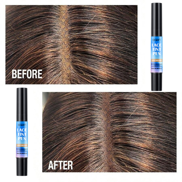 5ml Oalen Factory 4 Colors Lace Tint Waterproof Dye Wig Tinted Pen,MY SHOP