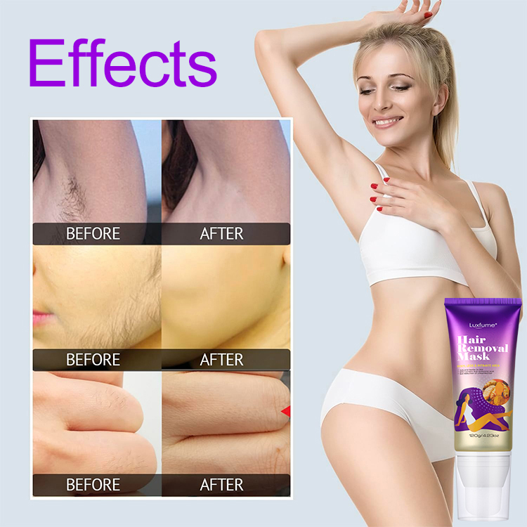 Luxfume 120g Removes Stubble Sensitive Depilatory Hair Removal Cream,MY SHOP