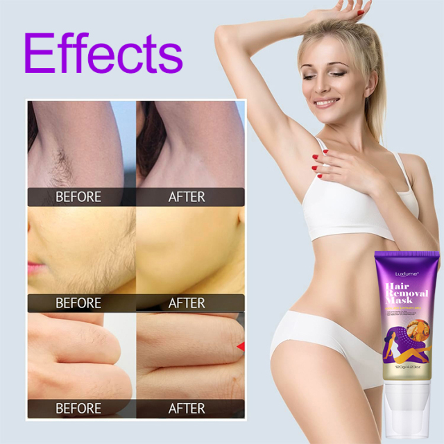 Luxfume 120g Removes Stubble Sensitive Depilatory Hair Removal Cream,MY SHOP