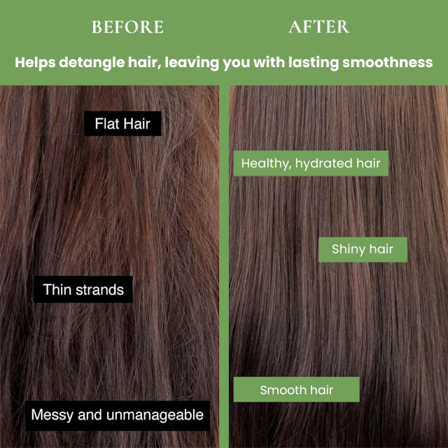 Luxfume 200ml6.7oz Hydrating Detangling Spray Leave-in Conditioner and Detangler For Curly Dry and Damaged Hair,MY SHOP