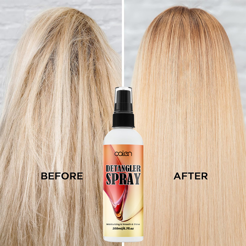 Luxfume Smooth and frizz-free detangler spray,oalen cosmetics
