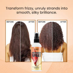 Luxfume Smooth and frizz-free detangler spray,oalen cosmetics