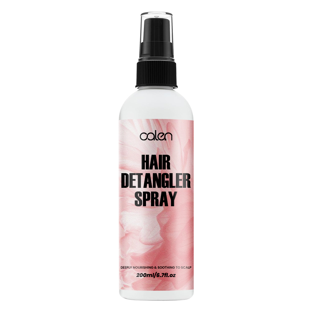 Luxfume Private Label 200ml 6.7oz Antioxidant Nourishing Natural Leave-In Hair Conditioning Detangler Spray for Damaged Hair,oalen cosmetics
