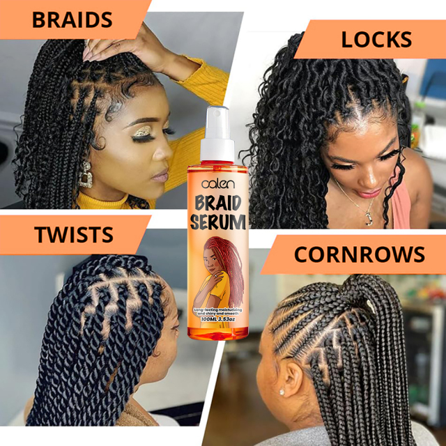 Luxfume Private Label Braid Serum Enhances The Shine Of Braids Suitable For All Braid Types Twist Hair Serum,MY SHOP