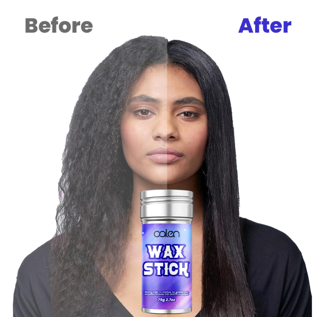 Luxfume 75g Hair Wax Stick  Hair Styling Non-greasy Edge Control For Loose Hair,oalen cosmetics