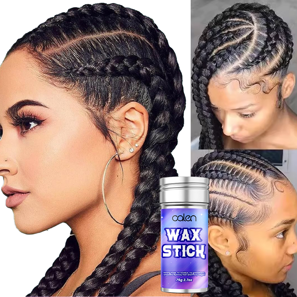 Luxfume 75g Hair Wax Stick  Hair Styling Non-greasy Edge Control For Loose Hair,oalen cosmetics