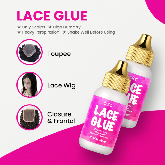 Luxfume Private Custom Install Kit Strong Lace Tint Mousse  Melting Spray Wax Stick Lace Glue Remover Lace Glue,oalen cosmetics