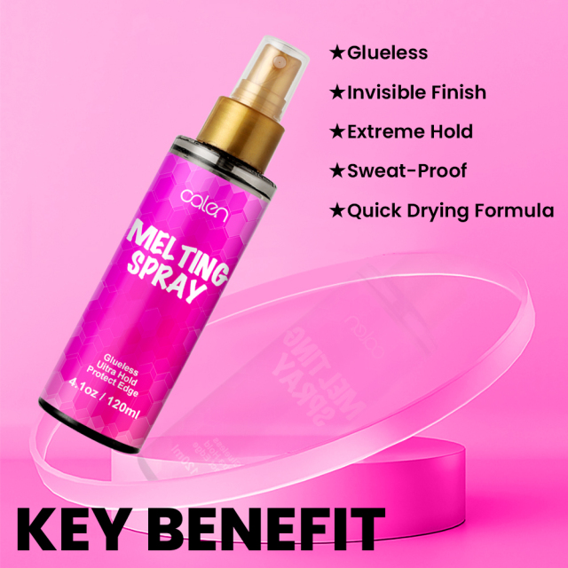 Luxfume Private Custom Install Kit Strong Lace Tint Mousse  Melting Spray Wax Stick Lace Glue Remover Lace Glue,oalen cosmetics