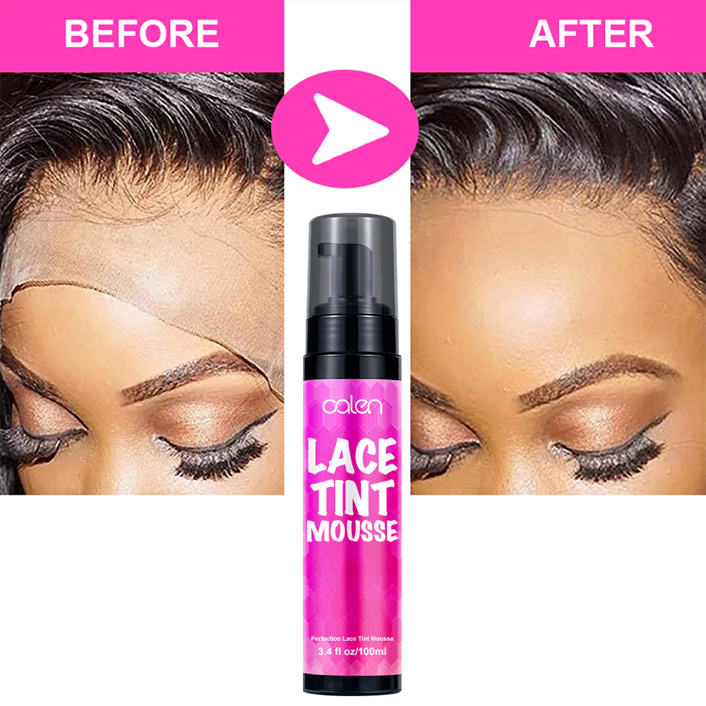 Luxfume Private Custom Install Kit Strong Lace Tint Mousse  Melting Spray Wax Stick Lace Glue Remover Lace Glue,oalen cosmetics