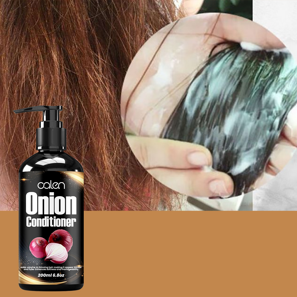 Luxfume 200ml Onion Conditioner Reduces Scalp Itch Dandruff and Frizz Suitable for Everyone,MY SHOP