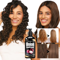 Luxfume 200ml Onion Conditioner Reduces Scalp Itch Dandruff and Frizz Suitable for Everyone,MY SHOP