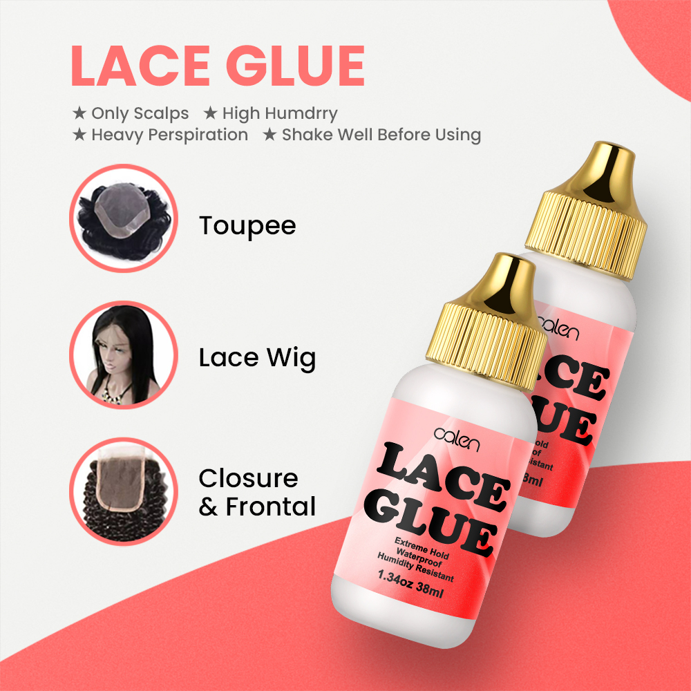 Luxfume Private Label Wig Glue Set With Tools Install Kit Lace Tint Mousse Melt Spray Wax Stick Lace Glue Remover Lace Glue,oalen cosmetics