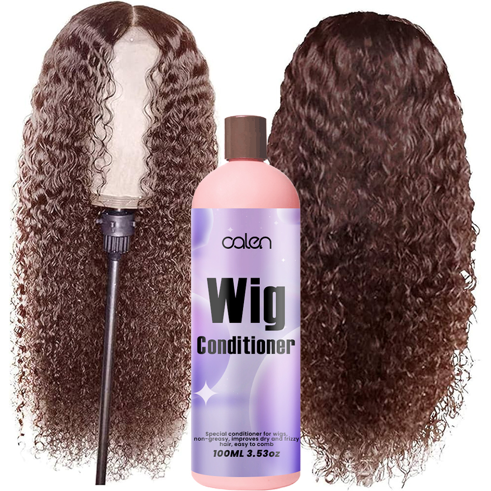 Moisturizes wigs Prevents dryness and damage Helps repair cracked and weak areas of wigs Strengthening wig conditioner,oalen cosmetics