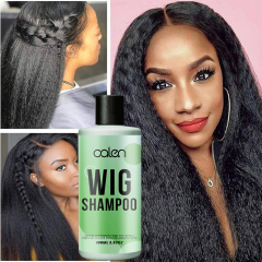 Prevents frizz on wigs Extends the life of wigs and hairpieces shampoo,oalen cosmetics