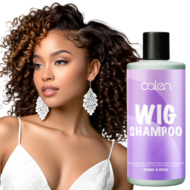 Removes buildup and grease shampoo Smoother, shinier wigs shampoo,oalen cosmetics