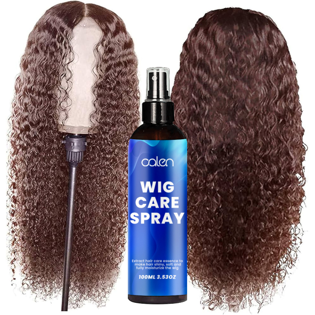 Professional wig conditioner spray, detangling spray, moisturizes and replenishes synthetic wigs, easy to comb,oalen cosmetics