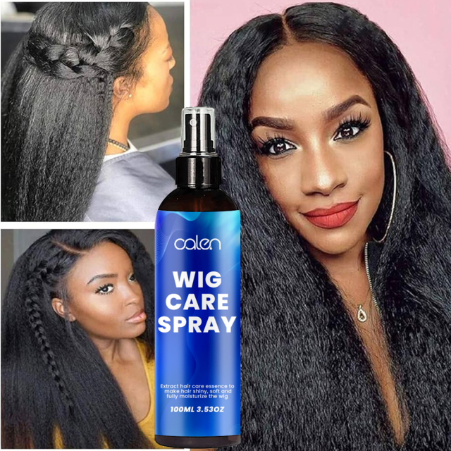 Professional wig conditioner spray, detangling spray, moisturizes and replenishes synthetic wigs, easy to comb,oalen cosmetics