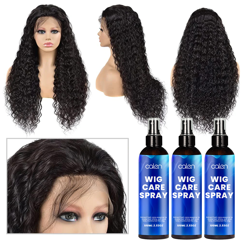Professional wig conditioner spray, detangling spray, moisturizes and replenishes synthetic wigs, easy to comb,oalen cosmetics
