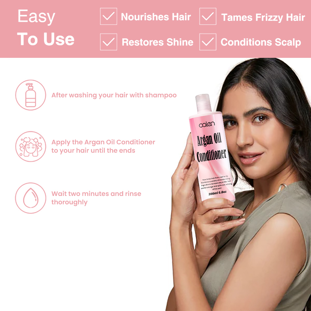 Argan Oil Conditioner Made with Organic Natural Ingredients - Suitable for All Hair Types,MY SHOP