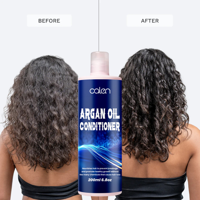 Luxfume 200ML Smooth And Improve Hair Quality Brighten And Repair Dry Hair Moisturizing Argan Oil Conditioner,oalen cosmetics