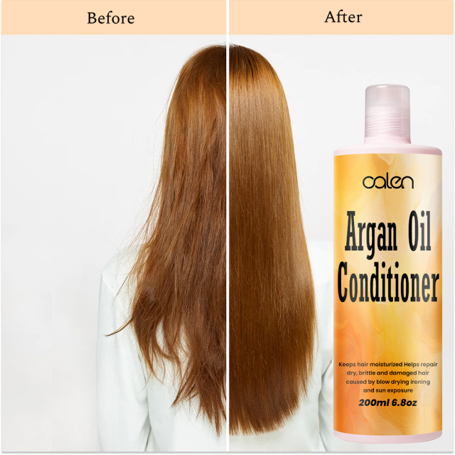 Luxfume 200ML Smooth Frizz And Prevent Hair From Tangling Suitable For Men And Women Argan Oil Conditioner,MY SHOP