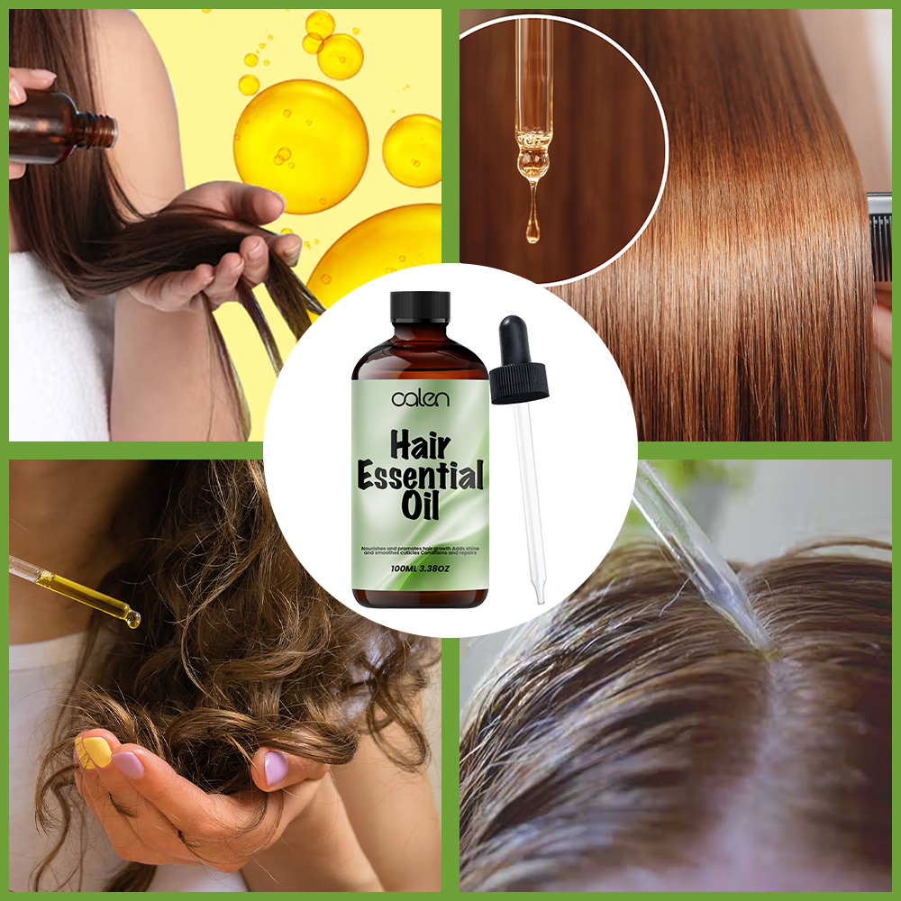 Deeply hydrating hair, anti-frizz hair serum,oalen cosmetics