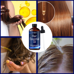 Hair oil that prevents hair damage, strengthens and makes it shiny, with a fresh scent,MY SHOP
